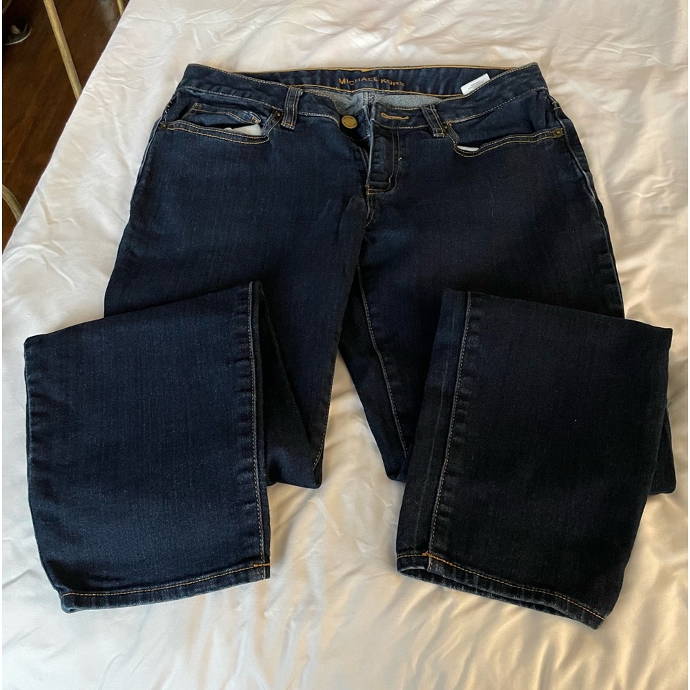 Michael Kor dark blue jeans